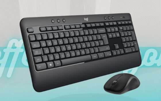 Logitech MK540: un kit esplosivo per il tuo PC (-35%)