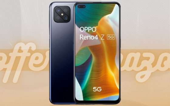 OPPO Reno4 Z 5G in super offerta: più di 170 euro di sconto