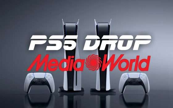 PS5 Digital Edition: ore 10.30 su Mediaworld [UPDATE]