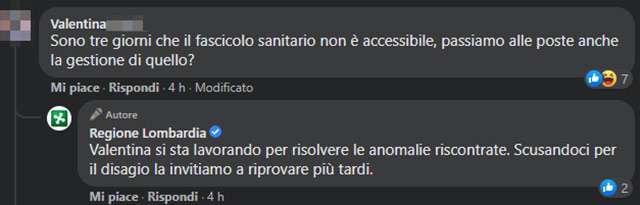 La risposta di Regione Lombardia alla richiesta di chiarimenti sul FSE