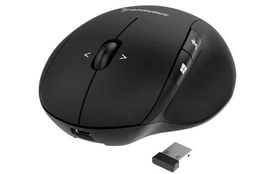 Mouse ergonomico wireless ricaricabile con tasti multifunzione a meno di 10 euro