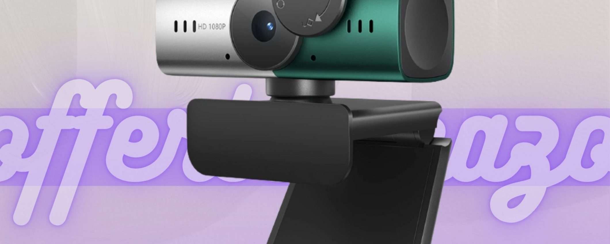 Webcam per PC: mai più senza con questa OFFERTA