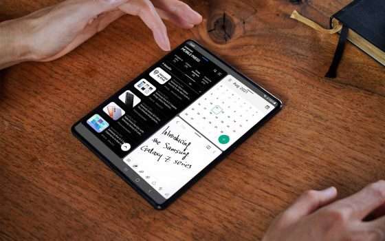 Galaxy Fold 3: schermo OLED eco-friendly