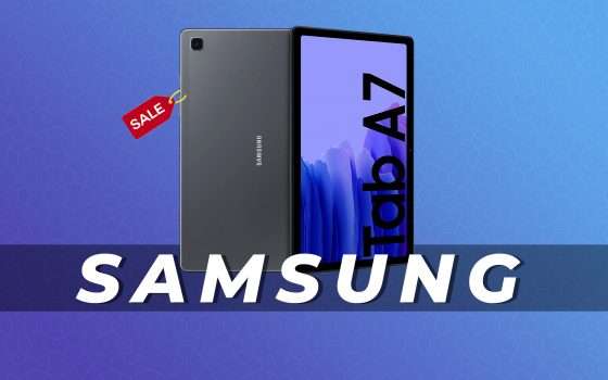 Samsung Galaxy Tab A7 al 25% di sconto | Offerte Amazon