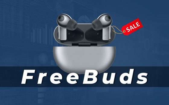 Huawei FreeBuds Pro, true wireless con ANC al 34% di sconto