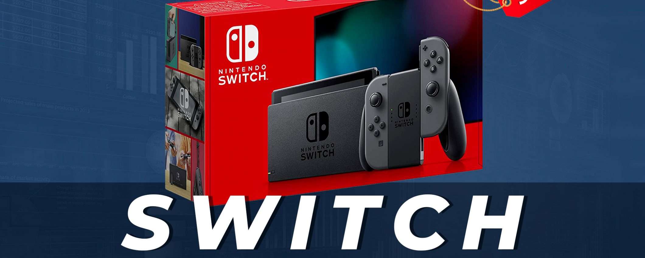 Nintendo Switch: pochi pezzi in offerta al 13% di sconto