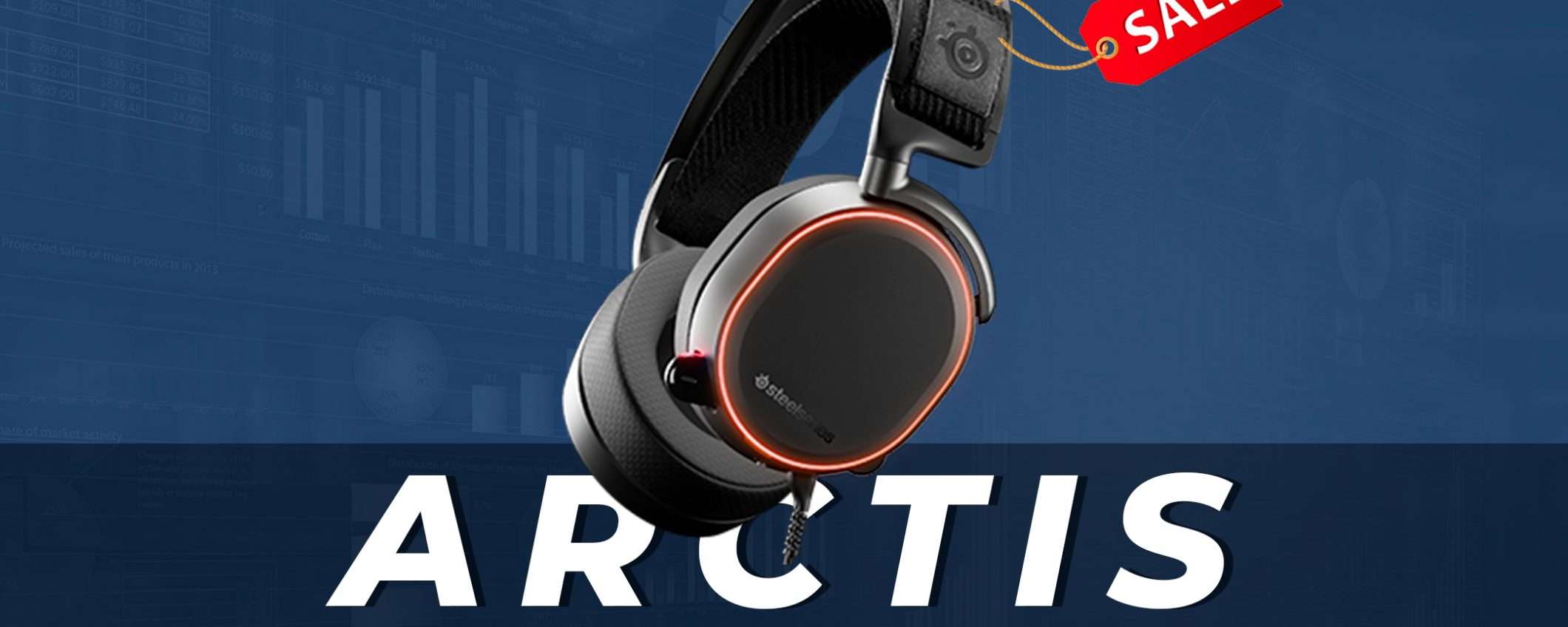 SteelSeries Arctis Pro: cuffie top di gamma al 30% di sconto