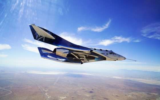 Virgin Galactic: Unity 23 con Aeronautica e CNR