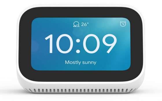 Sveglia touchscreen con comandi vocali: ecco lo Xiaomi Mi Smart Clock