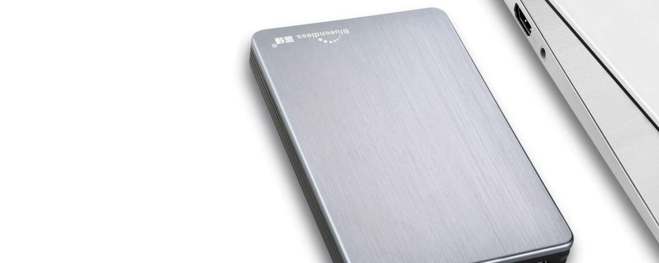 Hard disk portatile in acciaio da 320GB a meno di 30 euro