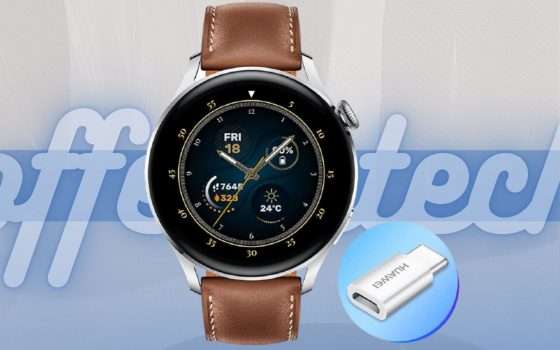 Huawei Watch 3 è il tuo nuovo smartwatch (-100€)