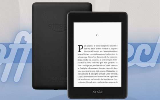 Kindle Paperwhite è in sconto al suo MINIMO STORICO: approfittane