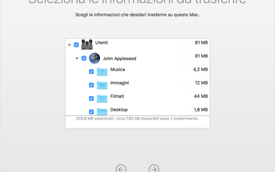 Come passare da Windows a Mac con assistente migrazione