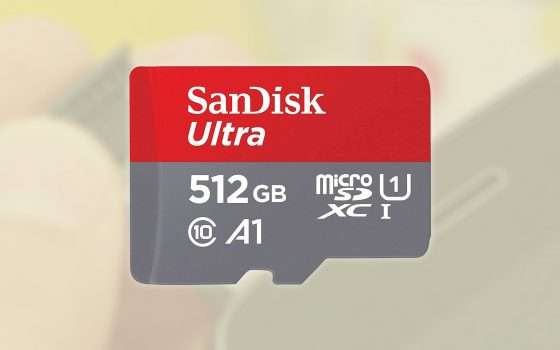 MicroSD SanDisk in offerta: fino a 512 GB (-38%)