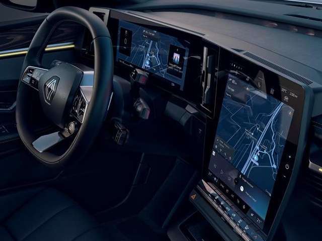 Il sistema di infotainment della Renault Mégane E-TECH Electric