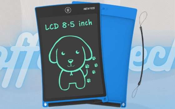 Tavoletta grafica LCD: è utile ed anche uno spasso (11€)