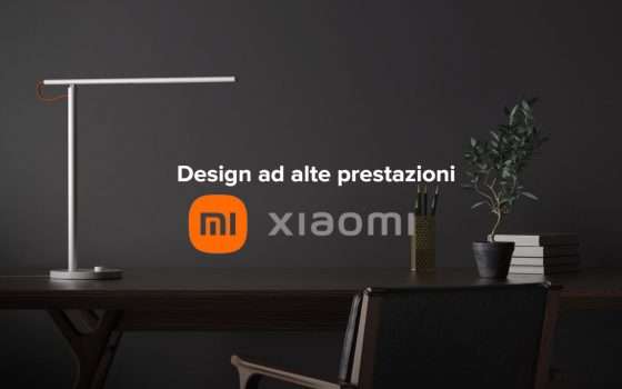 Xiaomi: con questa LED Desk lamp stai una favola