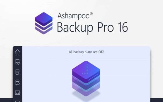 Ashampoo Backup Pro 16: tutelate i vostri dati con questo software al 50% in meno