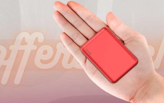 Mini Powerbank: sta nel palmo della mano ma è potentissimo