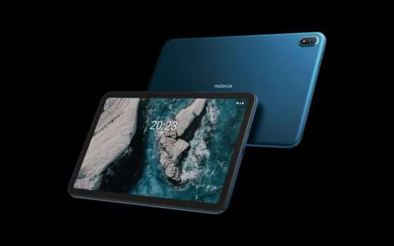 Nokia T20: tablet da 10 pollici con Android 11