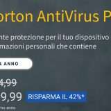 Norton AntiVirus Plus: ora a 19,99€ all'anno!