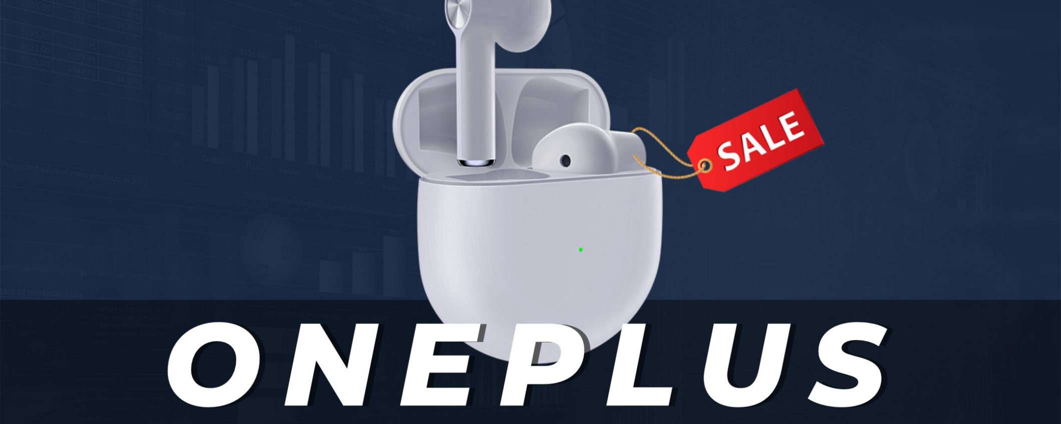 OnePlus Buds, ottime cuffie TWS in offerta a 66€ (-26%)