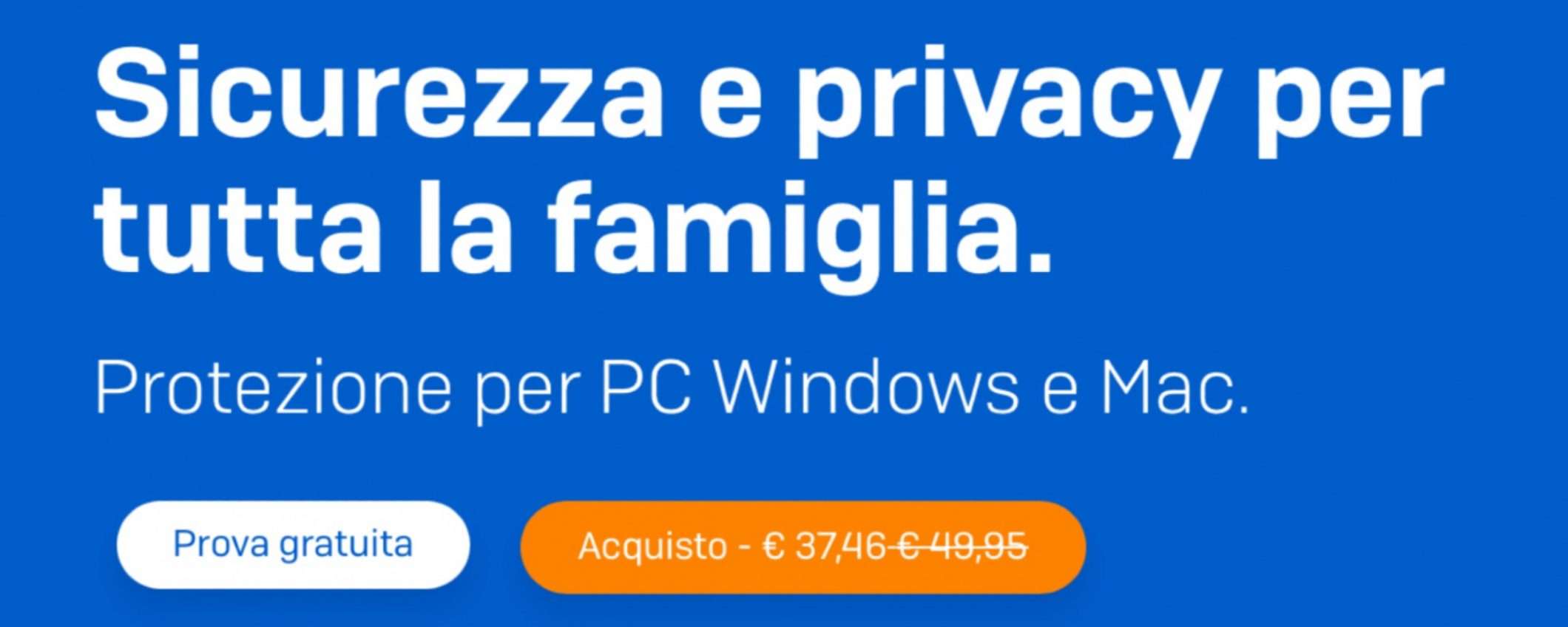 Sophos: sicurezza per la famiglia con sconto 25%