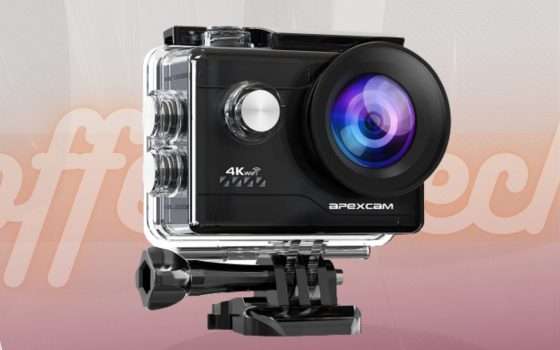 La action cam che hai sempre desiderato a prezzo ULTRA BASSO