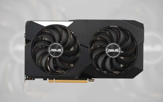 La scheda video ASUS Dual Radeon RX 6600 in Italia