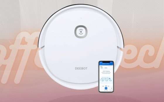 Ecovacs Deebot U2: super OFFERTA LAMPO per questo robot