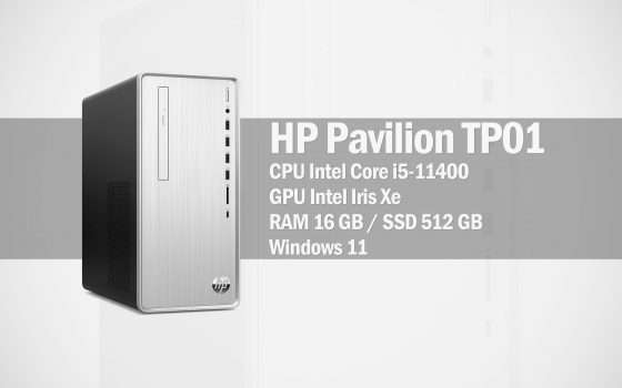 PC desktop HP: Windows 11 e Intel Core 11th (SCONTO)