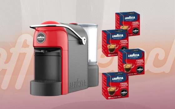 Lavazza a Modo Mio: macchinetta e 64 capsule a prezzo SUPER