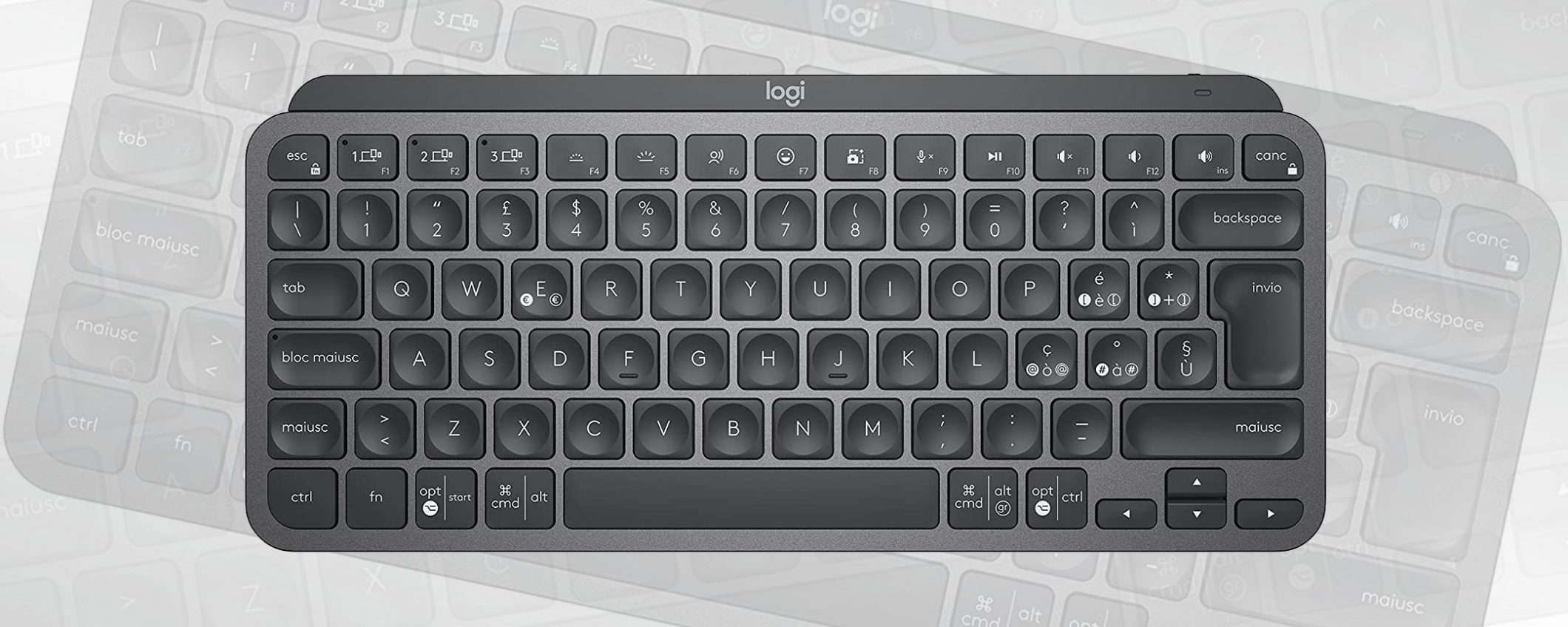 Logitech MX Keys Mini: via alle prenotazioni