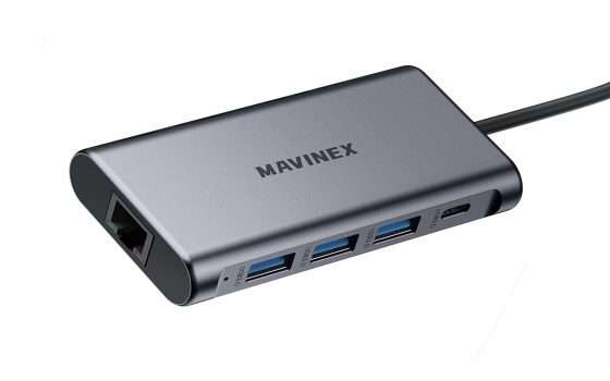 Mavinex HUB USB-C 9 in 1: la soluzione professionale per il tuo PC o Mac