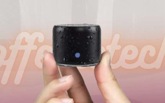 Mini speaker: sta nel palmo della mano ma suona POTENTE (16€)