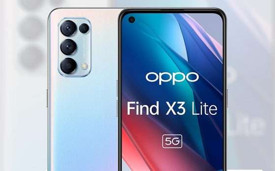 OPPO Find X3 Lite: 150 euro di sconto su Amazon