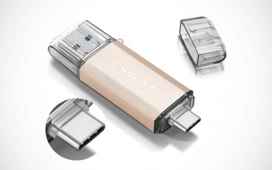 Pendrive USB-C da 64 GB per smartphone: SCONTO 53%