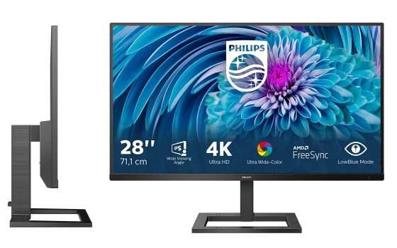 Monitor Philips 4K professionale in super sconto per poche ore