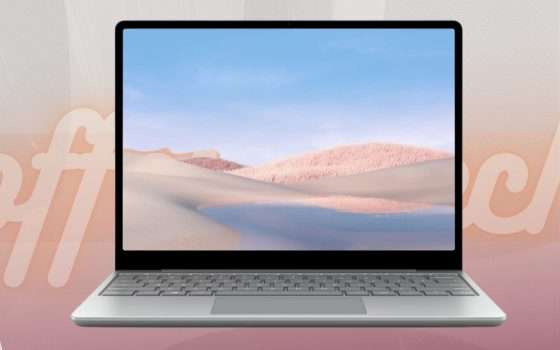 Surface Laptop GO: il giusto compromesso tra efficienza e praticità