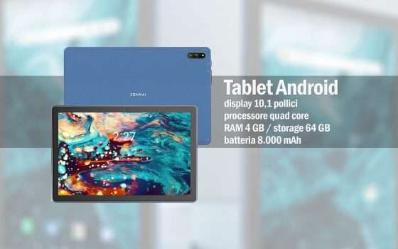 Tablet Android economico: guarda questa offerta