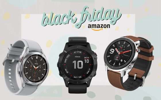 I migliori smartwatch in offerta al Black Friday 2021