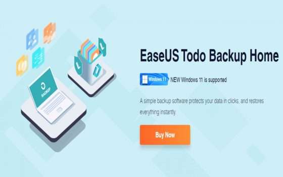 Gestisci i tuoi preziosi backup per sempre con EaseUS Todo Backup