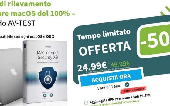 Proteggere il Mac con Intego Internet Security X9