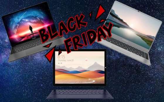 Portatili Teclast: i 5 modelli in super sconto Black Friday Amazon