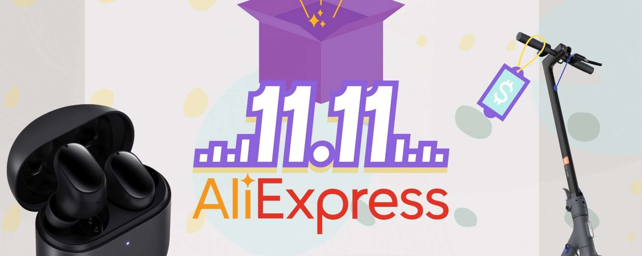 Xiaomi regna nell'11.11 di AliExpress: 6 prodotti a prezzo BOMBA