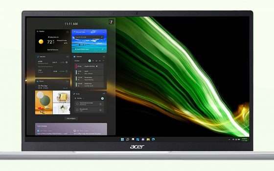 Acer Swift 3, laptop Windows 11: -200€ al BLACK FRIDAY