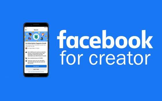 Facebook for Creators: un po' YouTube, un po' OnlyFans