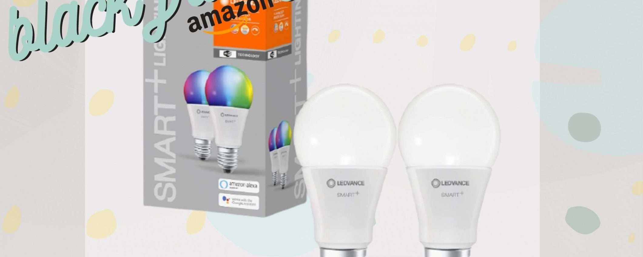 Lampadine LED smart: un affare al Black Friday 2021