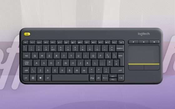 Logitech K400 Plus: come avere mouse e tastiera in un unico dispositivo