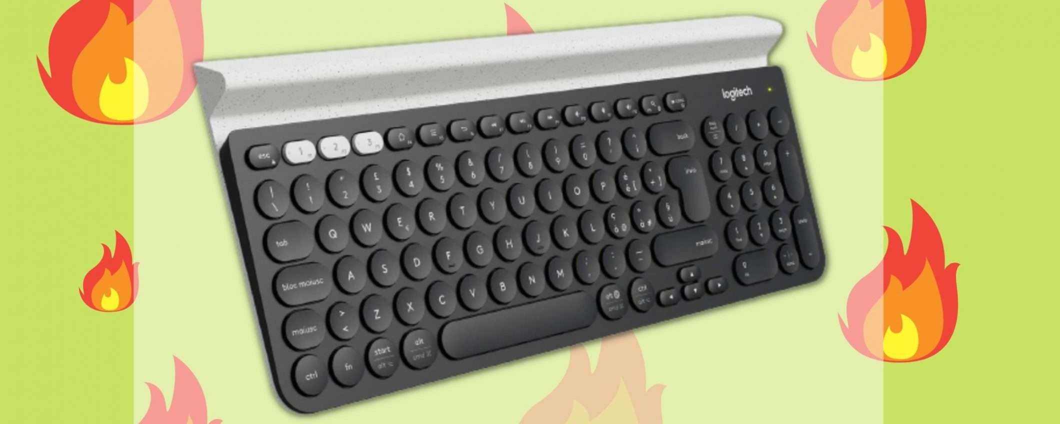 Logitech K780 è la tastiera che hai sempre voluto (-25%)